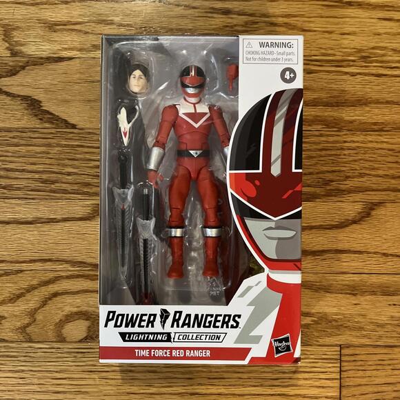 Power Rangers Lightning Collection Time Force Red Ranger Action Figure Sealed